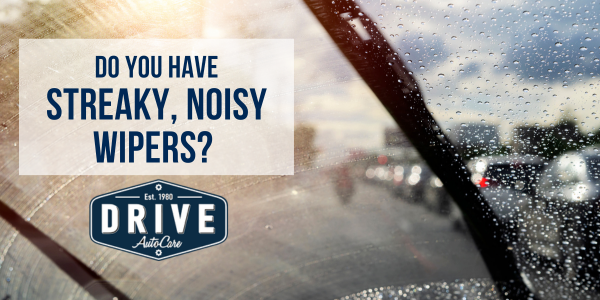 DO YOU HAVE SQUEAKY, NOISY WIPERS?
